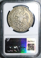 1838-Mo NGC XF Mexico 8 Reales Cap Rays Scarce Silver Coin (24052502C)
