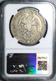 1838-Mo NGC XF Mexico 8 Reales Cap Rays Scarce Silver Coin (24052502C)