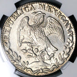 1839-Go NGC AU 58 Mexico 8 Reales Guanajuato Die Clash Error Coin (23120402C)