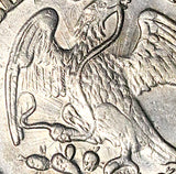 1839-Go NGC AU 58 Mexico 8 Reales Guanajuato Die Clash Error Coin (23120402C)