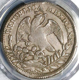 1839-Zs PCGS XF 40 Mexico 8 Reales Zacatecas Cap Rays Silver Coin (26010205C)