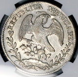 1840-Ga NGC AU Mexico 8 Reales Guadalajara Cap Rays Rare Silver Coin (26081102C)