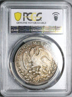 1840-Ga PCGS AU Mexico 8 Reales Guadalajara Mint Cap Rays Rare Silver Co (25040603D)