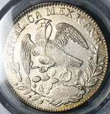 1842-Zs PCGS AU Mexico 8 Reales Zacatecas Eagle 1841 Rare Silver Coin (25121801C)