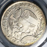 1842-Zs PCGS AU Mexico 8 Reales Zacatecas Eagle 1841 Rare Silver Coin (25121801C)
