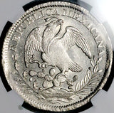 1842-Zs NGC MS 61 Mexico 8 Reales Zacatecas Eagle 1841 Rare Silver Coin (26061301C)