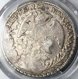 1843-Do PCGS XF Mexico 8 Reales Durango Chopmarks Rare Silver Coin (25043001C)