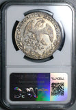 1843-Mo NGC XF Mexico 8 Reales Cap Rays Silver Coin (24040701C)