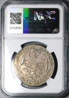 1845-Pi NGC XF 45 Mexico Silver 8 Reales Potosi Mint Scarce Coin (24040402C)