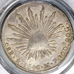 1846/5-Mo PCGS XF 45 Mexico 8 Reales Rare Overdate Silver Coin (23091602C)