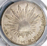 1846/5-Mo PCGS XF 45 Mexico 8 Reales Rare Overdate Silver Coin (23091602C)
