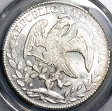 1852-Go PCGS MS 62 Mexico 8 Reales Guanajuato Cap Rays Rare Coin (25122102C)