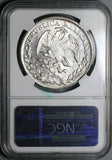 1852-Zs NGC MS 62 Mexico 8 Reales Zacatecas Rare Silver Coin POP 3/1 (23101102C)