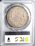 1855-Zs PCGS AU 53 Mexico 8 Reales Zacatecas Mint Rare Silver Coin (23061303C)