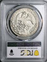 1861-O PCGS AU Mexico 8 Reales Oaxaca Mint RARE Silver Coin (25082102C)