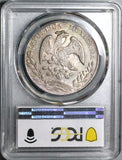 1867-Ho PCGS MS 61 Mexico 8 Reales Hermosillo Mint Rare Silver Coin (23102601C)