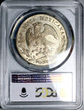 1876/5-Pi PCGS AU 55 Mexico 8 Reales Potosi Mint Rare Overdate Silver Coin POP 1/2 (26050401C)