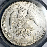 1879-Pi MH PCGS MS 61 Mexico 8 Reales Potosi Cap Rays Silver Coin POP 2/0 (26060302C)