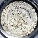 1879-Pi MH PCGS MS 61 Mexico 8 Reales Potosi Cap Rays Silver Coin POP 2/0 (26060302C)