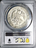 1883/2-Mo PCGS AU Mexico 8 Reales Rare Overdate Silver Coin (24030301D)