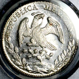1883-Mo PCGS MS 64 Mexico 8 Reales Cap Rays Proof Like Silver Coin (26082801C)