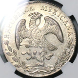 1885-Do JB NGC MS 61 Mexico 8 Reales Durango Mint State Rare Silver Coin (24052702C)