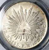 1885-Ho PCGS MS 61 Mexico 8 Reales Hermosillo Mint Rare Silver Coin POP 1/0 (25040901C)
