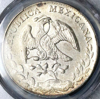 1885-Ho PCGS MS 61 Mexico 8 Reales Hermosillo Mint Rare Silver Coin POP 1/0 (25040901C)
