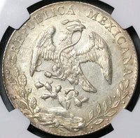 1889-Do NGC MS 61 Mexico 8 Reales Durango Mint State Silver Coin (23043002D)