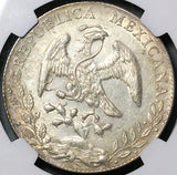 1889-Do NGC MS 61 Mexico 8 Reales Durango Mint State Silver Coin (23043002D)