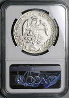 1890-Do JP NGC MS 61 Mexico 8 Reales Durango Rare Mint State Silver Coin (23042601D)