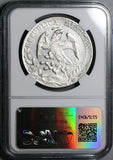 1891-Do NGC AU Mexico 8 Reales Durango Mint Error Silver Coin (24042003C)