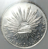 1893-Ga NGC MS 63 Mexico 8 Reales Guadalajara Proof Like Silver Coin (26030201C)