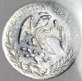 1893-Ga NGC MS 63 Mexico 8 Reales Guadalajara Proof Like Silver Coin (26030201C)