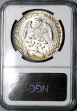 1895-Ga NGC MS 64 Mexico 8 Reales Guadalajara Last Year Silver Coin POP 5/1 (23081301C)