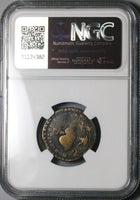1830s NGC G 6 Pazcuaro 1/8 Real Mexico Michoacan Local Rare Unpublished Coin (24042101C)