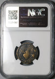 1830s NGC G 6 Pazcuaro 1/8 Real Mexico Michoacan Local Rare Unpublished Coin (24042101C)