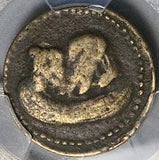 1863 PCGS F Pazcuaro 1/8 Real Mexico Local Michoacan State Rare Coin (26010202C)