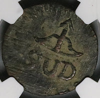 1813 NGC AU Mexico Oaxaca Sud 2 Reales Morelos War Independence Coin (24070704C)