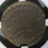 1858 NGC AU Zamora 1/8 Real Mexico Za Octavo Local Coin POP 1/0 (24041901C)