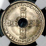 1926 NGC MS 64 Norway 1 Krone Haakon VI Mint State Kongsberg Coin (26072005C)