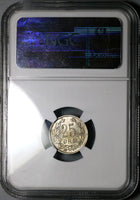 1899 NGC MS 64 Norway 25 Ore Oscar II Silver Kongsberg Mint 400k Coin (25062904C)