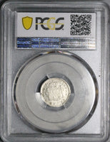 1776 PCGS VF 25 Peru 1/2 Real Charles III Colonial Spain Revolution Silver Coin (25082802C)