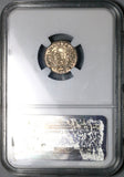 1833 NGC MS 61 Peru Cuzco 1/2 Real Standing Liberty Coin (24042302C)