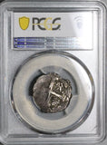 1735 PCGS XF 40 Peru Cob 2 Reales Spain Colonial Silver Coin POP 1/0 (24100101C)