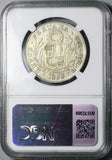 1836-B NGC AU Peru Cuzco 4 Reales Standing Liberty Scarce Silver Coin (26042803C)