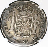 1773 NGC VF 20 Peru 8 Reales Charles III Lima Pillars Dollar Coin (26011704C)