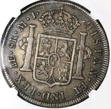 1773 NGC VF 20 Peru 8 Reales Charles III Lima Pillars Dollar Coin (26011704C)