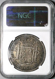 1773 NGC VF 20 Peru 8 Reales Charles III Lima Pillars Dollar Coin (26011704C)