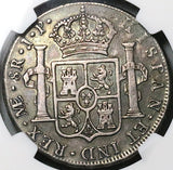 1811 NGC XF 40 Peru 8 Reales Imaginary Large Bust Ferdinand VII Coin (25032503C)